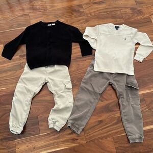 Two boys outfits Zara Polo